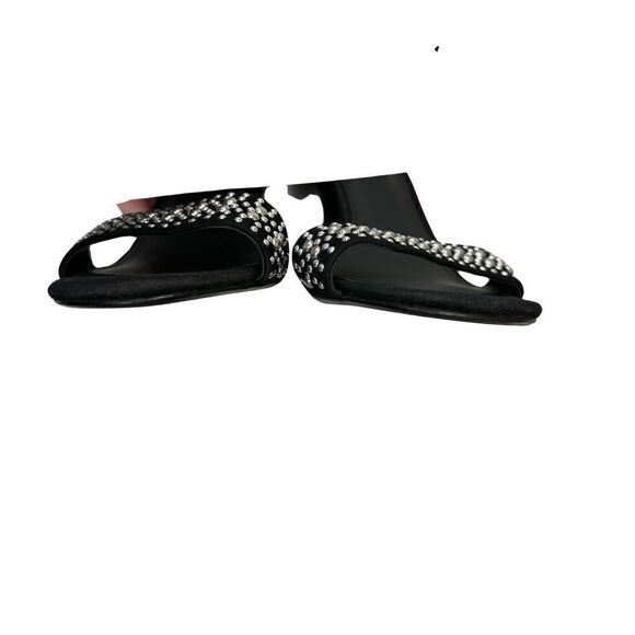 STEVE MADDEN Canastel Black Stiletto Ankle Strap Sandals Sz 8 - Picture 11 of 16